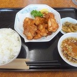 Karin - 鶏の唐揚げ＆大盛りライス