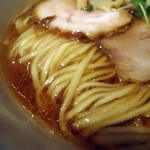 日本橋 製麺庵 なな蓮 - スベスベ麺接写。
