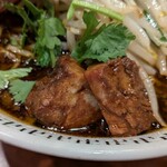 スパイス・ラー麺 卍力 - 肉切れっぱし