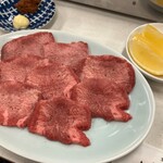 焼肉 いしどう - 厚切りタン旨し