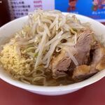 ラーメン二郎 - 再訪問 8回目 少なめ(200g) 「ニンニク」(1,000円)