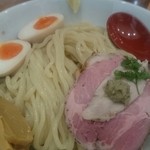 鶏白湯特製つけ麺、大盛