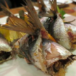 ピッツェリア ナポレターナ ラ・タヴォロッツァ - ﾍﾞﾂｶﾌｨｰｺ（鰯のパン粉包み焼き）(2015年3月）