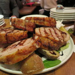 ピッツェリア ナポレターナ ラ・タヴォロッツァ - ギャートルズの肉の輪切り！(2015年3月）