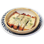 Oven-baked eggplant and cheese