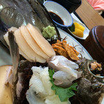 丸万 - お刺身定食2000円