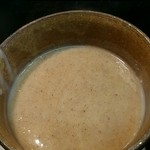 Kijitei - 濃厚つけ麺魚介味のスープを混ぜた後