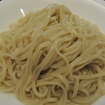 和 dining 清乃 - つけ麺の麺…一番少なくて2玉から。結構多かった。