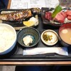 まぐろ 相馬水産 - ランチ定食(まぐろまぐろまぐろとサバの塩焼き)