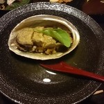 あまやどりの宿 雨情草庵 - 蒸しあわび