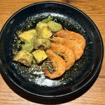Seafood bar Ermitage - ソフトシェルシュリンプがクセになる！