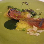 ad hoc  - タスマニアサーモンのミキュイ 季節の野菜