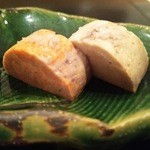 鮨 相澤 - 鮟肝 塩で