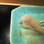 鮨 相澤 - 薄造り 一気に