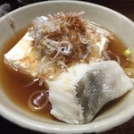 武蔵屋 - メインの鱈豆腐