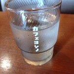 カフェヨシノ - 店名入りグラズ