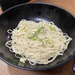 水城らあ麺 - 替玉¥100