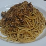 TANGO - ごろごろ牛肉のミートソースパスタ￥９８０