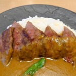 参宮亭五十鈴食堂 - 1日限定20食「岩戸屋の松阪牛ステーキカレー」