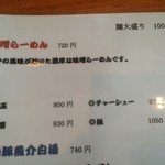 麺や 陽風 - 27年３月撮影