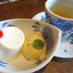 鎌倉パスタ  - セットのドリンク＆デザート