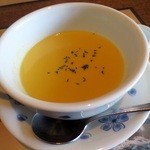 鎌倉パスタ  - セットのスープ