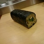 おけい鮨 - アサツキと鰹節