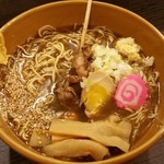 ミカサノ食堂 - ミカサノ鶏もつラーメン（６００円）です。