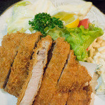 とん正 - ロースカツ定食（１,２００円）