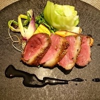 オッジ ダルマット 西麻布店 - 鴨と春野菜