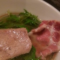 新どおぞの - さっと出汁をくぐらせた赤身に鹿の子