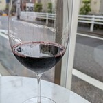 cafe satsuki - 赤ワイン(サンマルツァーノ チンクアンタ)1,100円✨️調子に乗ってワインにも手を出す✨️人気のイタリアワインはフルボディ♪ベリー系やスパイス感があってスイーツにも◎✨️量も程よいです！