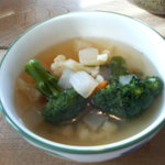 シュンドリー - セットの無農薬自家菜園野菜のスープ
