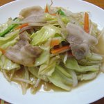 和風らーめん 金子 - 肉野菜炒め