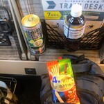 ニューデイズ - ドリンク写真:酒とおつまみセット