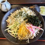 ゆうき庵 - 料理写真:冷やしたぬき蕎麦