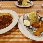 コートレット - 本日のオススメ淡路島カレーセット