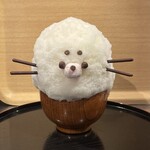 甘味処 雪屋 Conco - お椀　あかちゃんあざらしかき氷