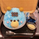 甘味処 雪屋 Conco - 六文銭雪くま　ブルーハワイ