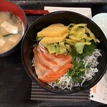 大衆酒場　匠 - サーモン&シラス&アボカド丼