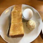 arome - モーニングは、ドリンクオーダーでこのセットが無料サービスだなんて…嬉し♡(  ´艸`)