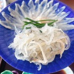 沖海月 - 追加のふぐ刺し1人前