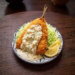 肉厚大判アジフライ ～特製ガリタルタル添え～