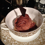 横浜うかい亭 - ビターチョコレートのパルフェー
