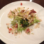 横浜うかい亭 - 北寄貝のサラダ