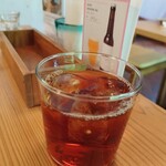 サンロクカフェ - 食後のアイスティー。個人的にはカフェオレもおいて欲しいなぁ♪