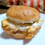 ケンタッキーフライドチキン - 料理写真:チーズチキンフィレバーガー¥470