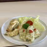 ゆあさ食堂 - 梅肉添え