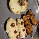 串焼 こはだ - とりもも　但馬どり　307円、※ささみ　播州赤どり　307円、※山芋スモークアンチョビのせ　503円