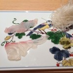 さえ喜 - 鳴門真鯛の刺身